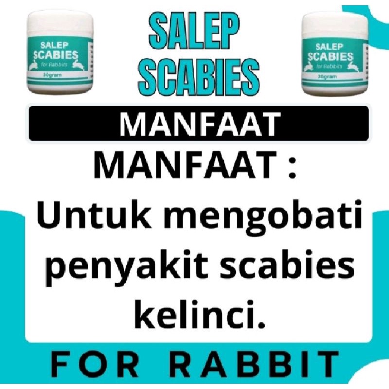 Salep Scabies Kelinci Obat Jamur Kadas Kudis Gatal Kelinci Ampuh