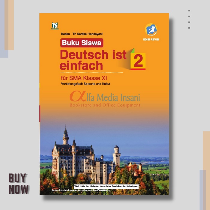 Buku Peminatan Siswa Bahasa Jerman Kelas 11 Tiga Serangkai