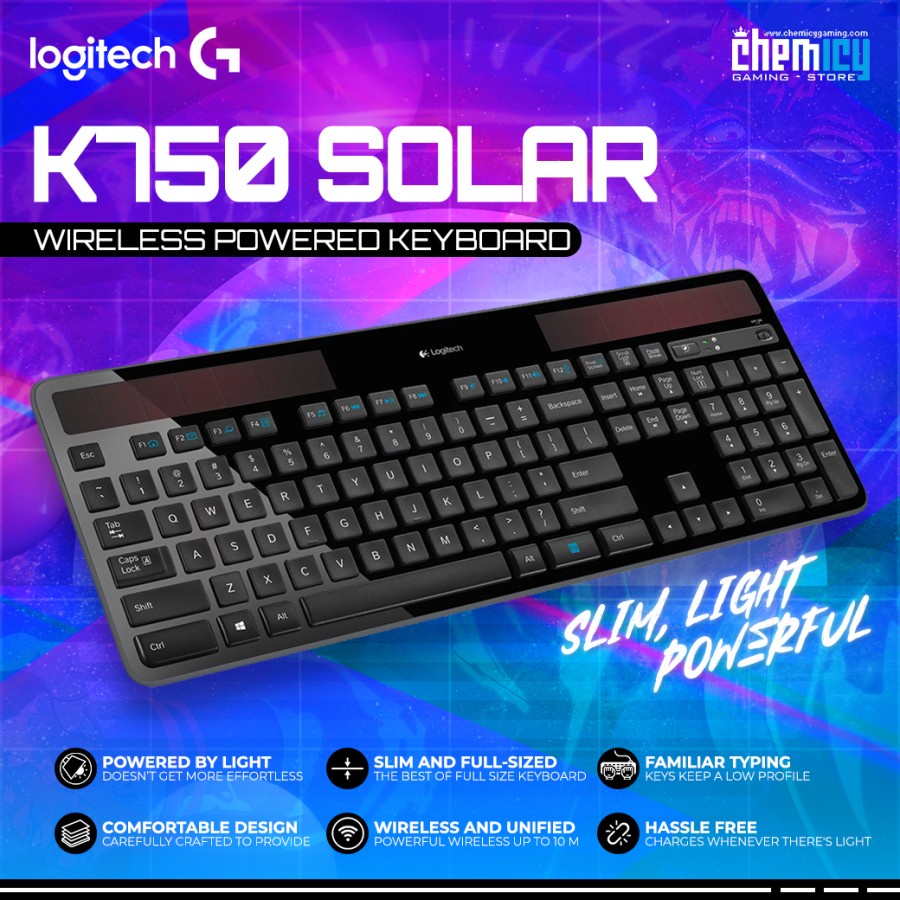 Logitech K750 Solar Powered Wireless Keyboard