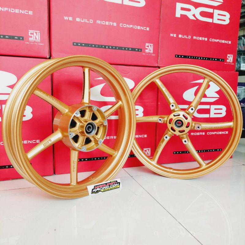 Velg RCB Kawasaki Ninja KRR/RR 215-300 Ring 17 Gold
