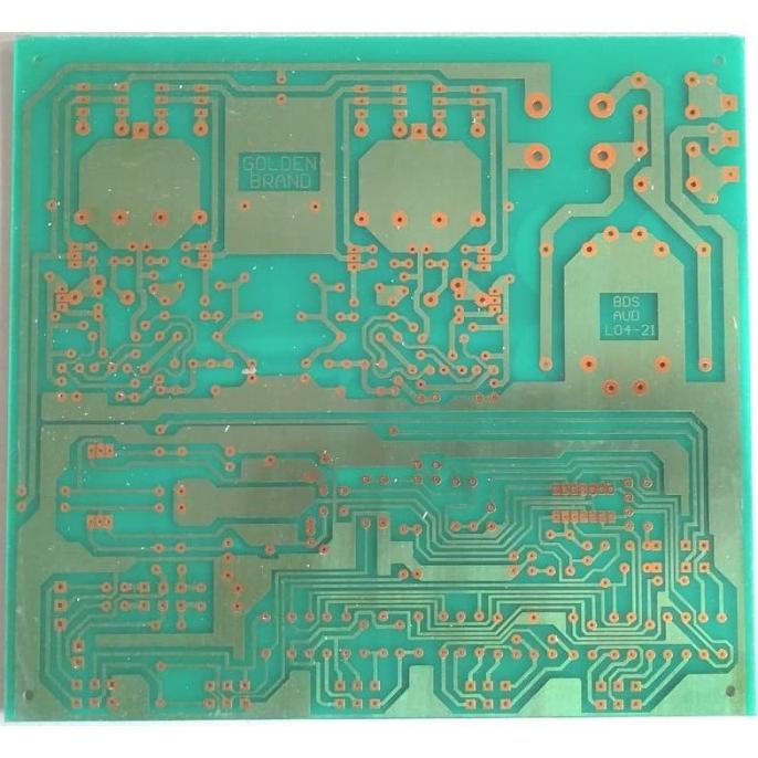 Pcb Fiber 300W Stereo Ocl Amplifier Dengan Tone Control Bifet Nivic00 Diminati Banget