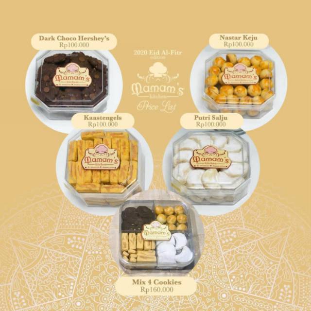 

Kue Lebaran - Cookies Lebaran - Kukis Lebaran