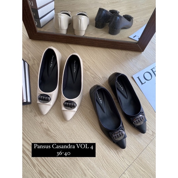 DECLARE&amp;DEE PANSUS CEWEK CASANDRA  NEW ACC VOL 4/5 SEPATU KERJA WANITA