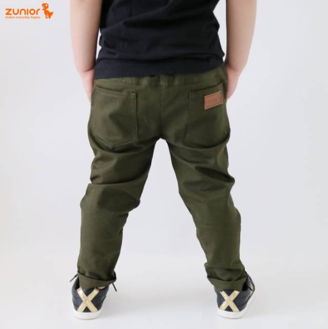 Chino Anak Premium Zunior Army 1-12 Tahun