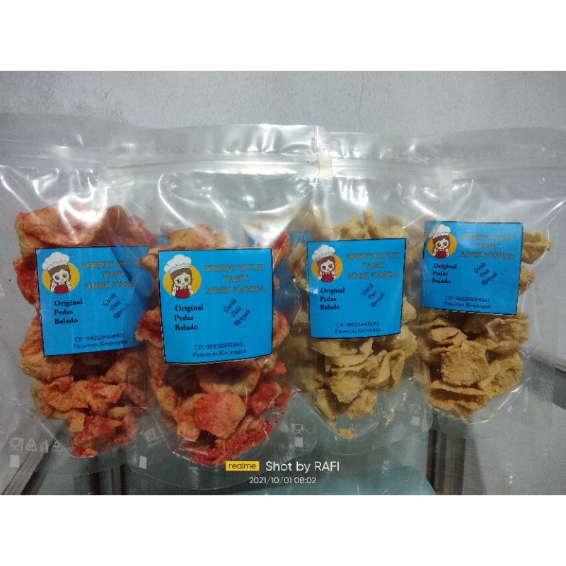 

crispy kulit tahu 100gr