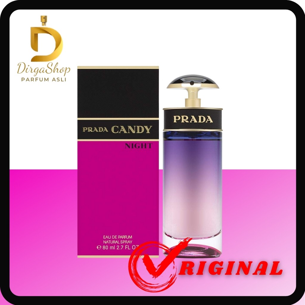 Prada Candy Night for Women EDP 80ml Box Segel