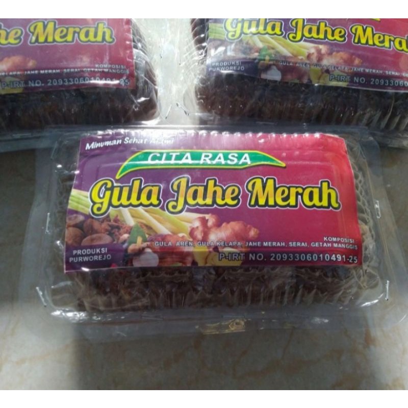 

Minuman Gula Jahe MERAH Cita Rasa herbal Hangat pereda masuk angin