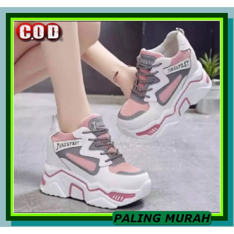 Sepatu Sneakers Sneaker Spatu Putih Polos Wanita Murah Ori Terbar DP918 Sepatu Sneakers Wanita Kore