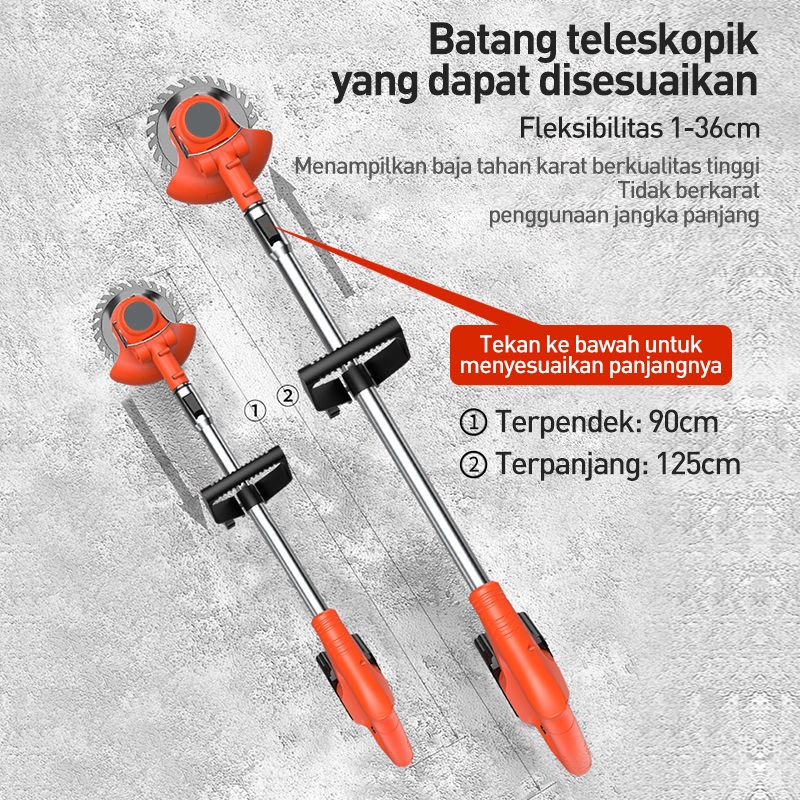 Reaim 12V24V188V Mesin potong rumput batrai Mesin pemotong rumput Mesin potong rumput listrik Pemotong Rumput alat potong rumput Baterai Beli produk untuk memberi Anda hadiah