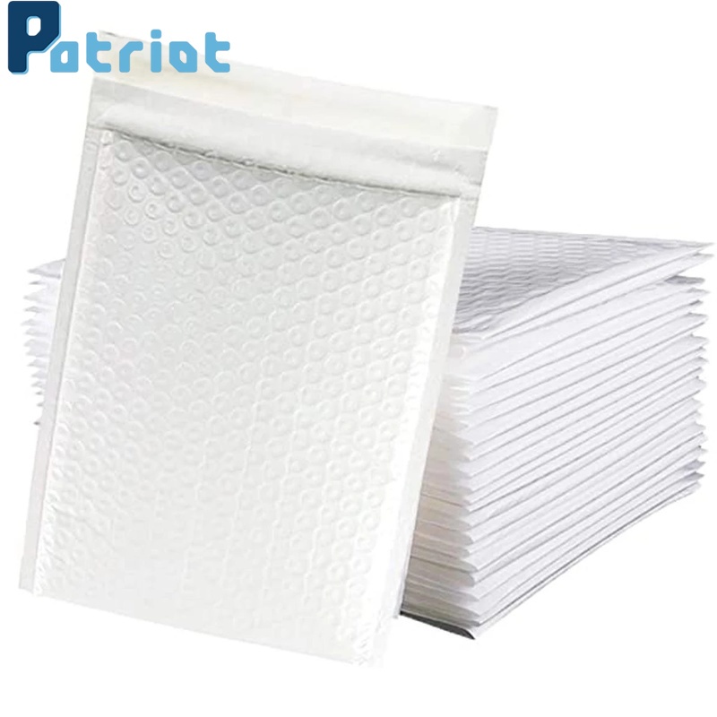 1pc White Shockproof Waterproof  Pearlescent Film Bubble Bags for Clothing，Logistics Express，Jewelry，Envelopes