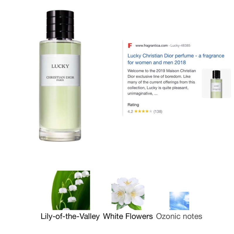 Maison Christian Dior Parfum Lucky Sakura Grandbal Feve Delicious Shopee Indonesia