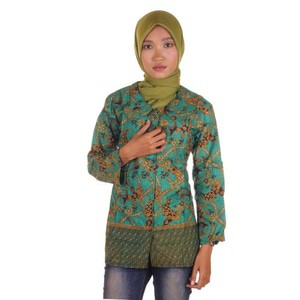 Blouse Batik I Blouse Kerja Wanita Batik I Blus Batik Wanita Winna