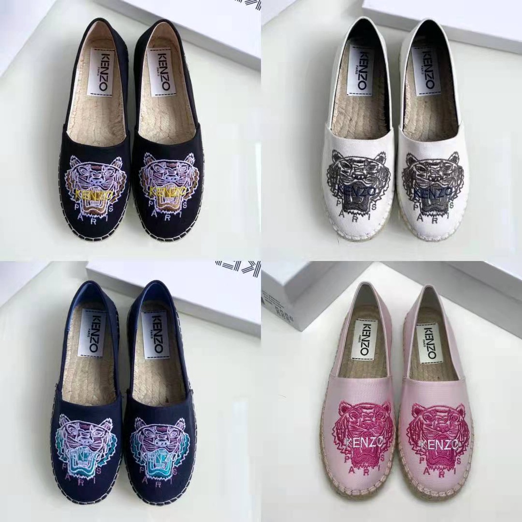 [Instant/Same Day] k-z  SKZ05  SKZ04 Embroidered uppers ladies casual shoes flat shoes fisherman shoes  xie