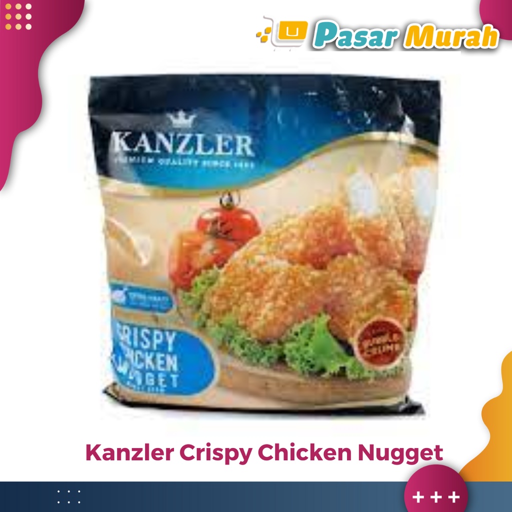 Jual Kanzler Crispy Chicken Nugget Bubble Crumbs 450 Gram Shopee