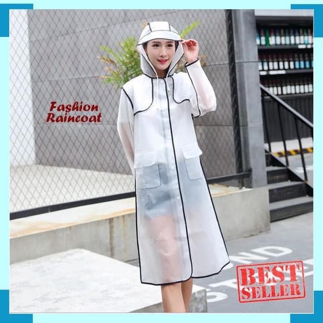 Fashion raincoat jas hujan trendy cowo cewe ok  god