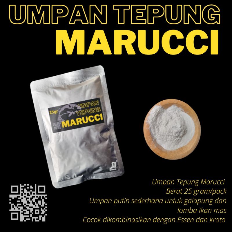 Umpan Tepung MARUCCI kemasan Hemat