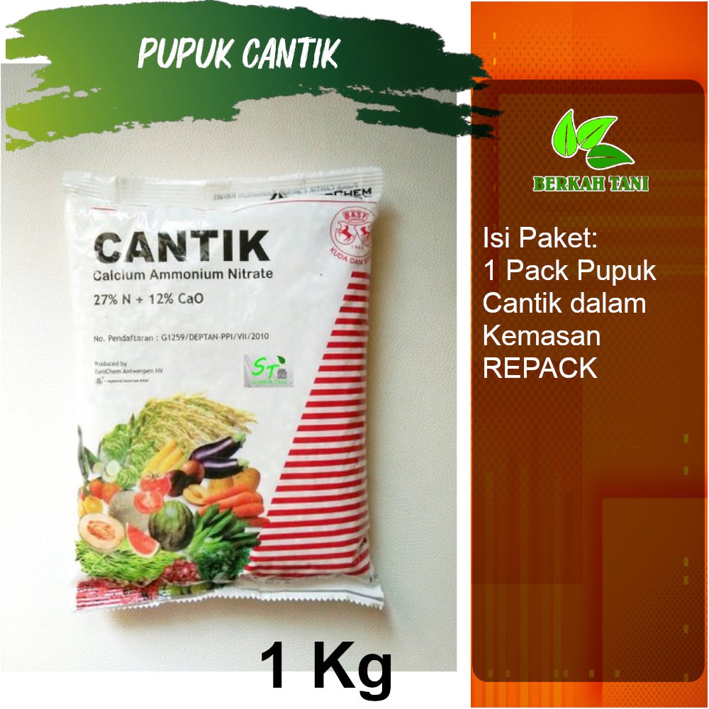 Pupuk Cantik Calsium Amonium Nitrat 1 Kg