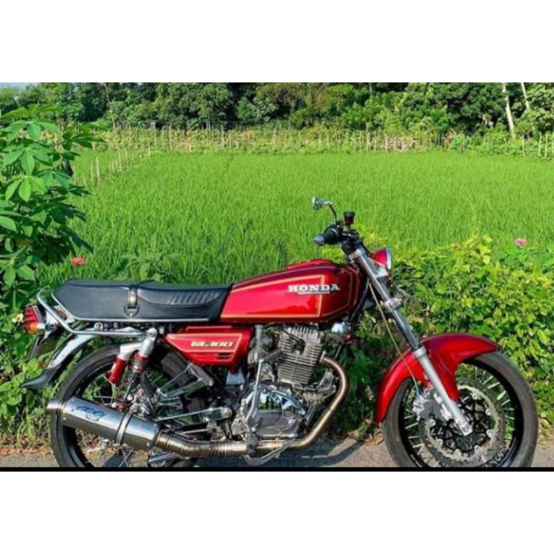 JOK GL 100 Modifikasi - Jok honda GL 100 - Jok motor Gl 100 tinggal pasang