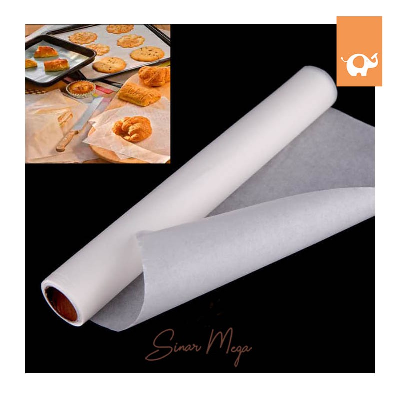 Kertas Roti Putih Plano Roll/ Baking Paper Murah