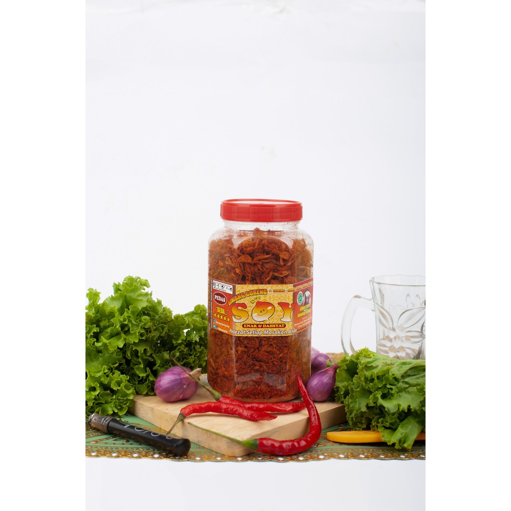 

Bawang Goreng Soy [Pedas - Large] untuk Soto, Bakso, Batagor, Mie, Nasi Goreng