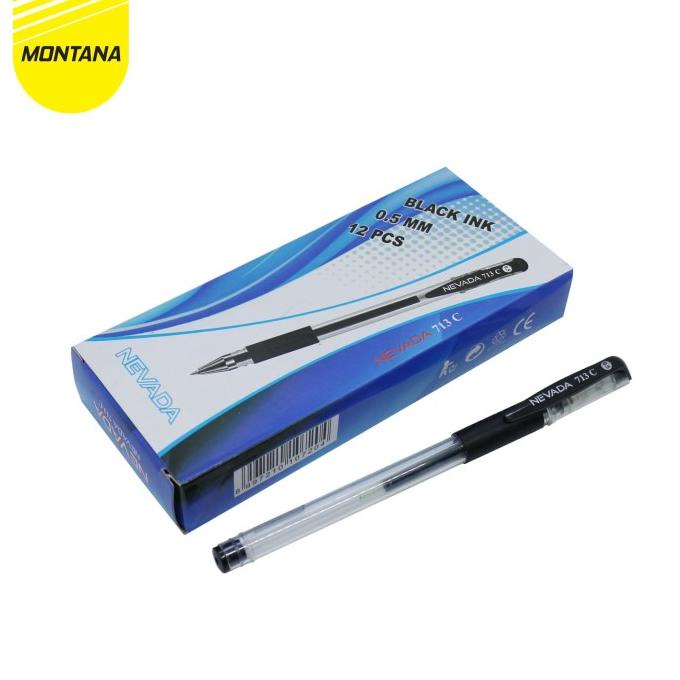 

Ball Pen GEL / Pulpen / Pena Montana 412 C BLACK INK