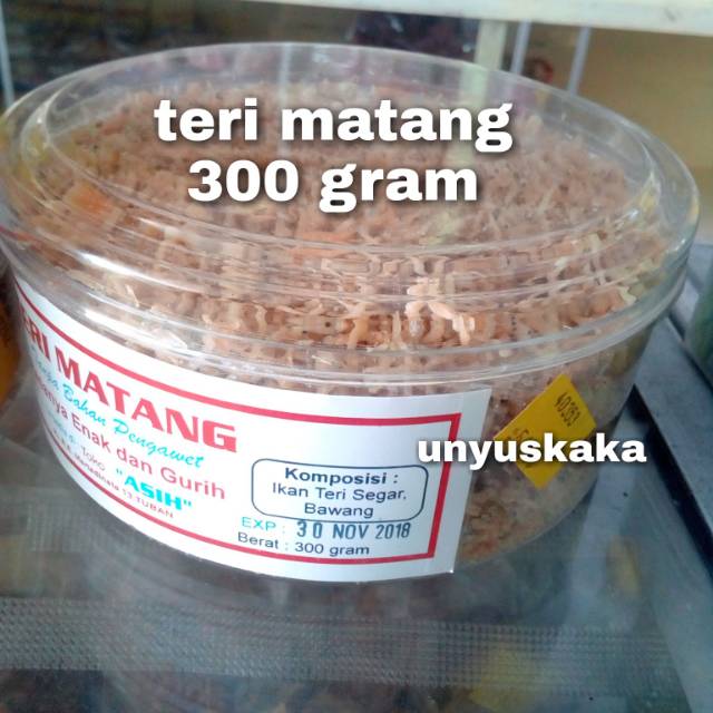

TERI MATANG 300 gram