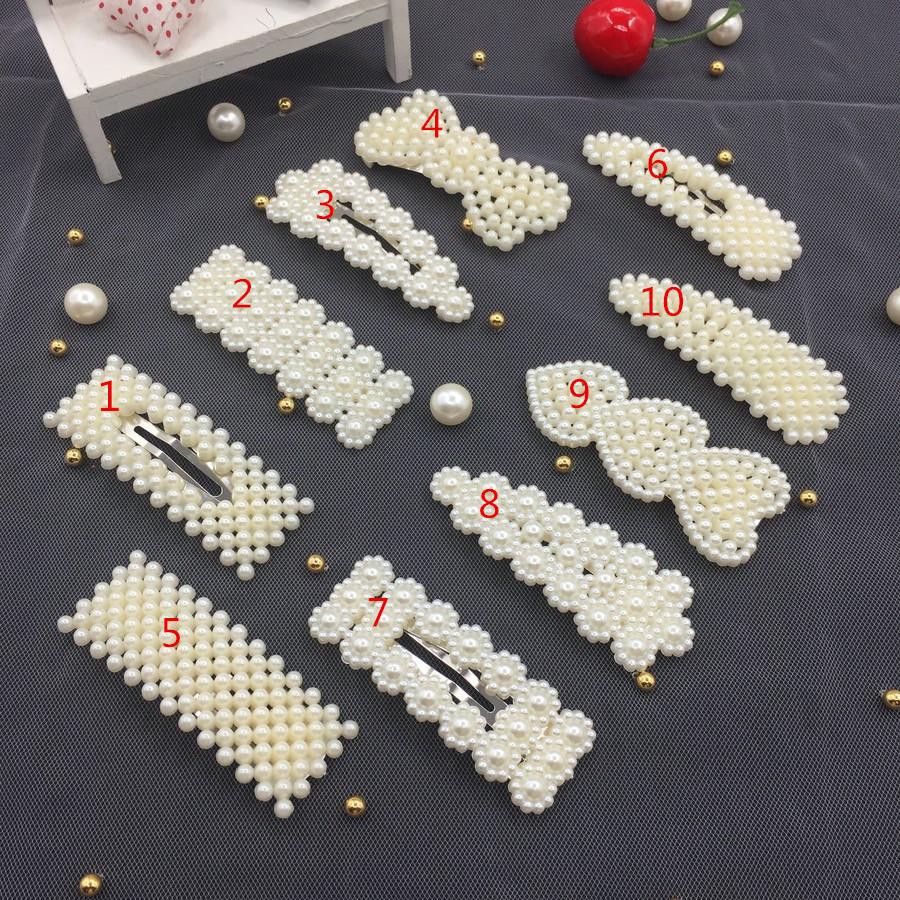 Trixie Pearl Hairpin Hair Clip Import Korean Premium Jepit Mutiara