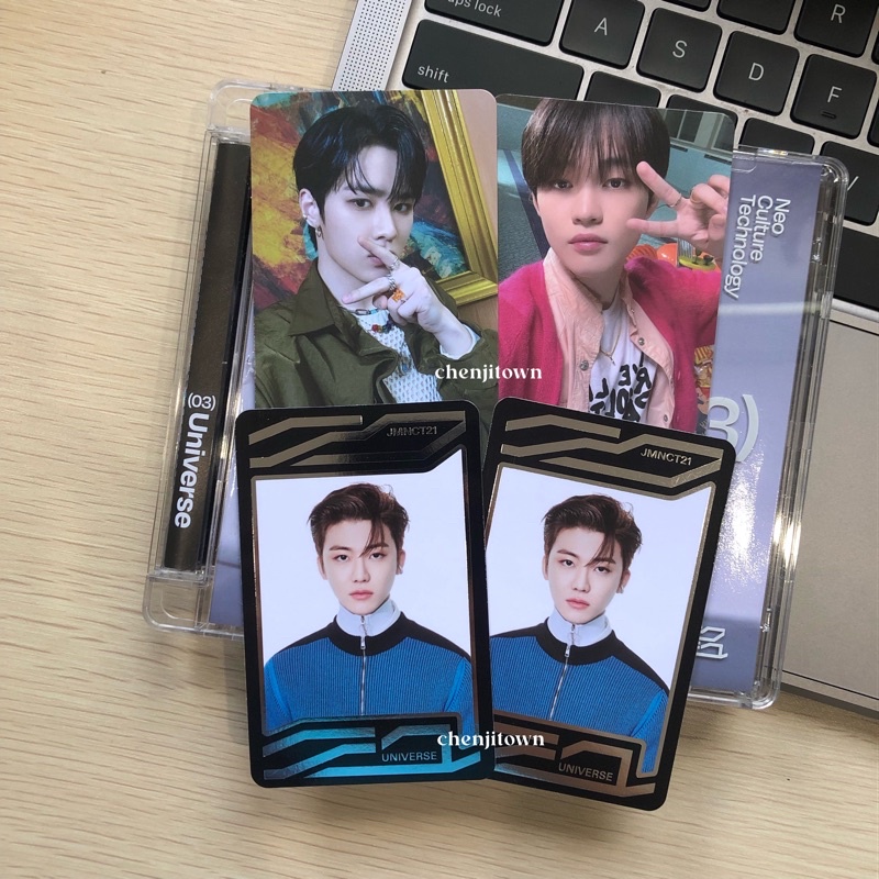 pc jewel case universe kun chenle uc jaemin // photocard nct 2021