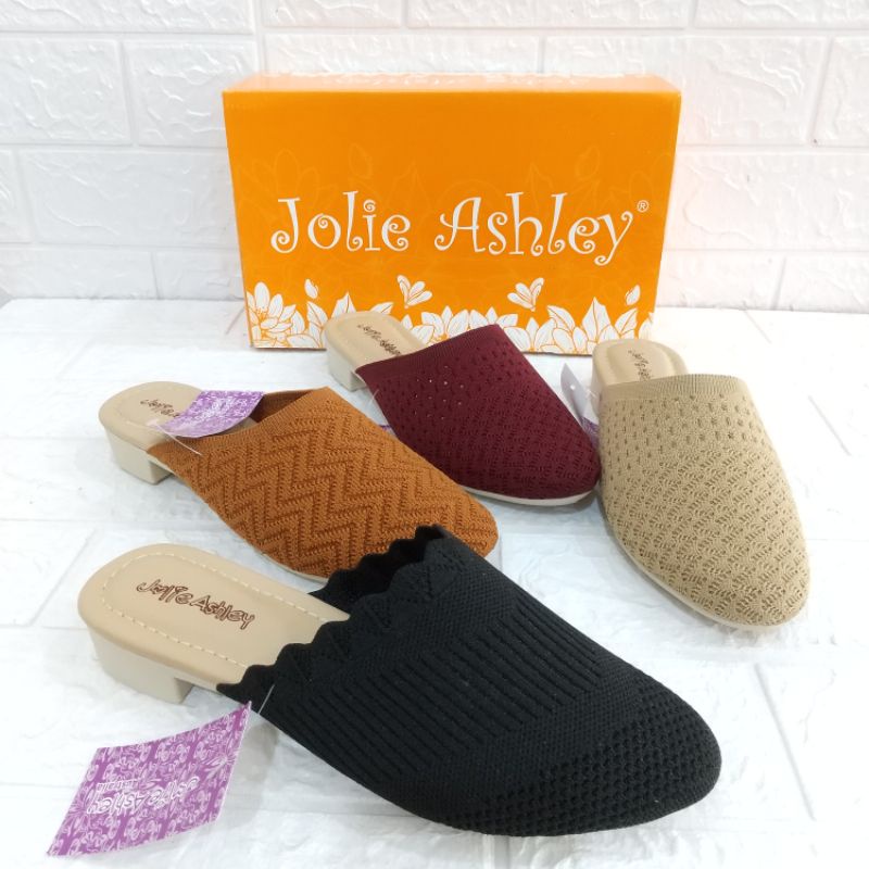 Sandal Fashion Jolie Ashley | Slop Wanita | Sandal Rajut wanita | Slop Rajut Wanita