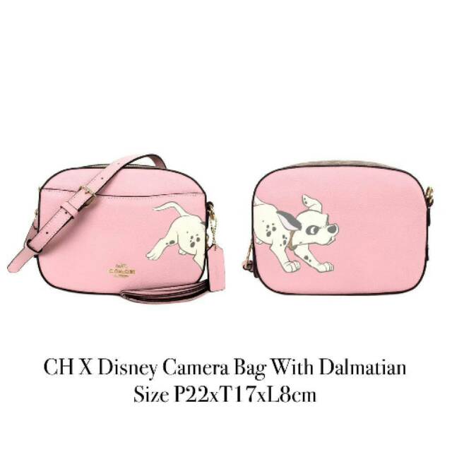 Coach disney Camera Bag x Dalmatian  original slingbag