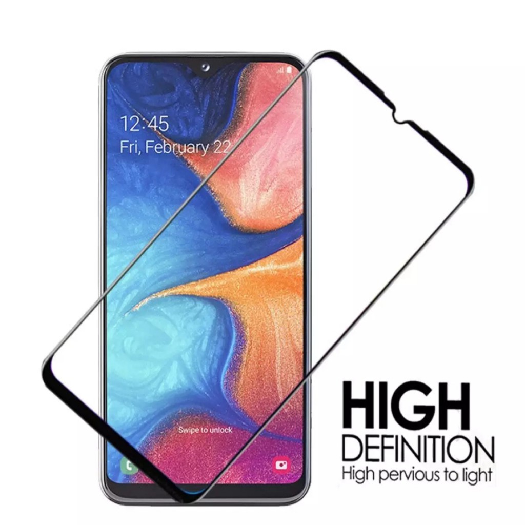 Tempered Glass Warna Samsung Galaxy A11 Full Layar