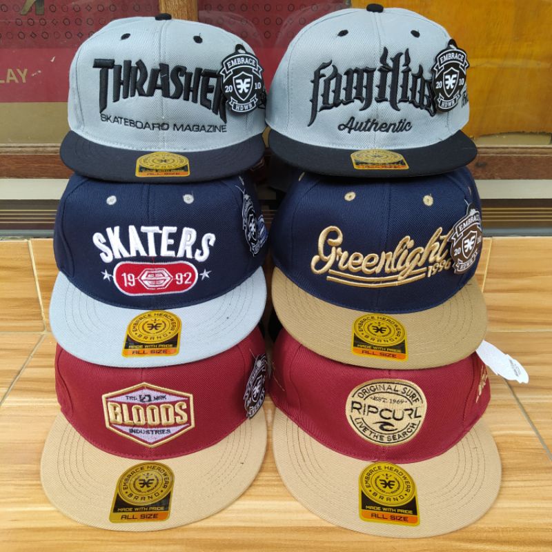 COD Snapback embrace, Snapback Bordir Topi Distro