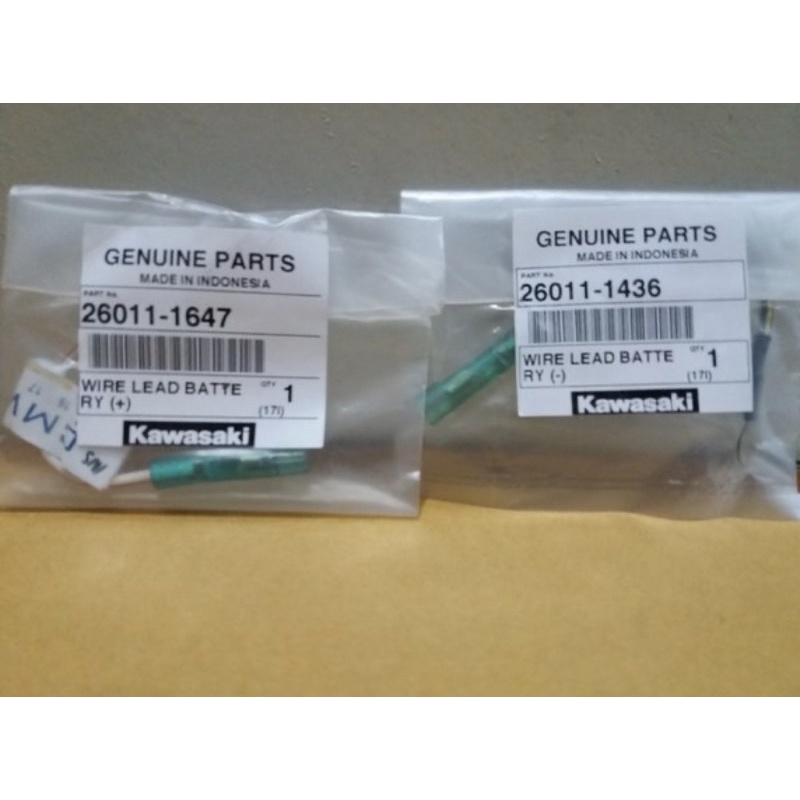 kabel aki ninja 150 R SS original