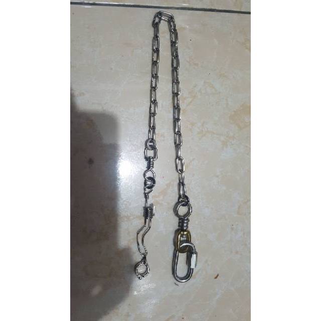 Rantai ring borgol/omega kakatua fulset