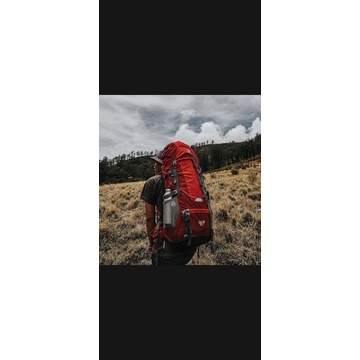 Tas Carrier Keril Outdoor Gunung Original Akasaka Ceeta 50+5