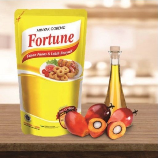 

Minyak Goreng Fortune 1 liter 1 lt