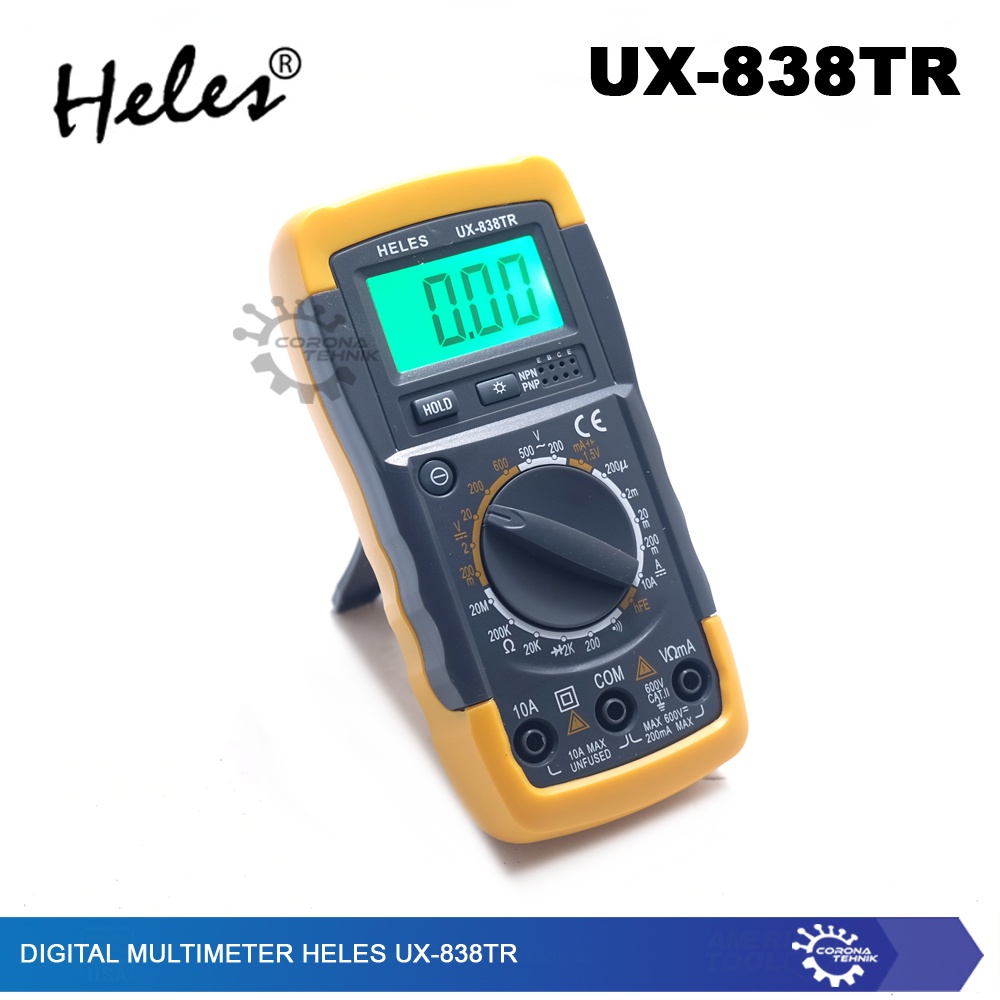 Heles UX-838TR - Multitester Digital