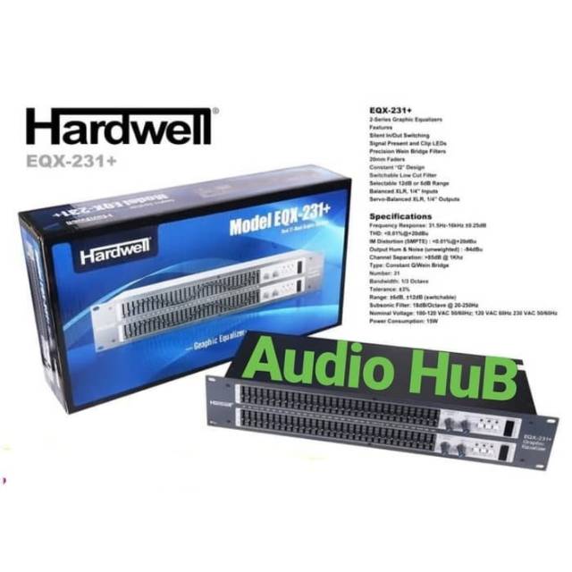 EQUALIZER HARDWELL EQ 231+ EQUALISER HARDWELL EQ231 EQ 231 ORIGINAL