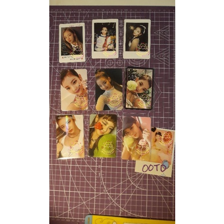 [ON HAND] photocard pc official lia ITZY polaroid nbd juli guess who permen pob withdrama shopee hel