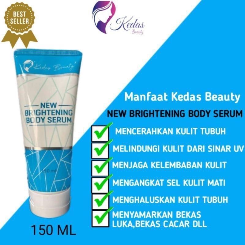 Body serum kedas beauty original