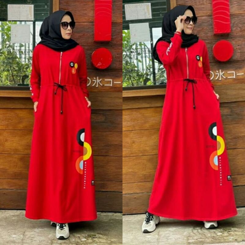 Dress Kaos Dewasa MAXI GYL Authentic Ori