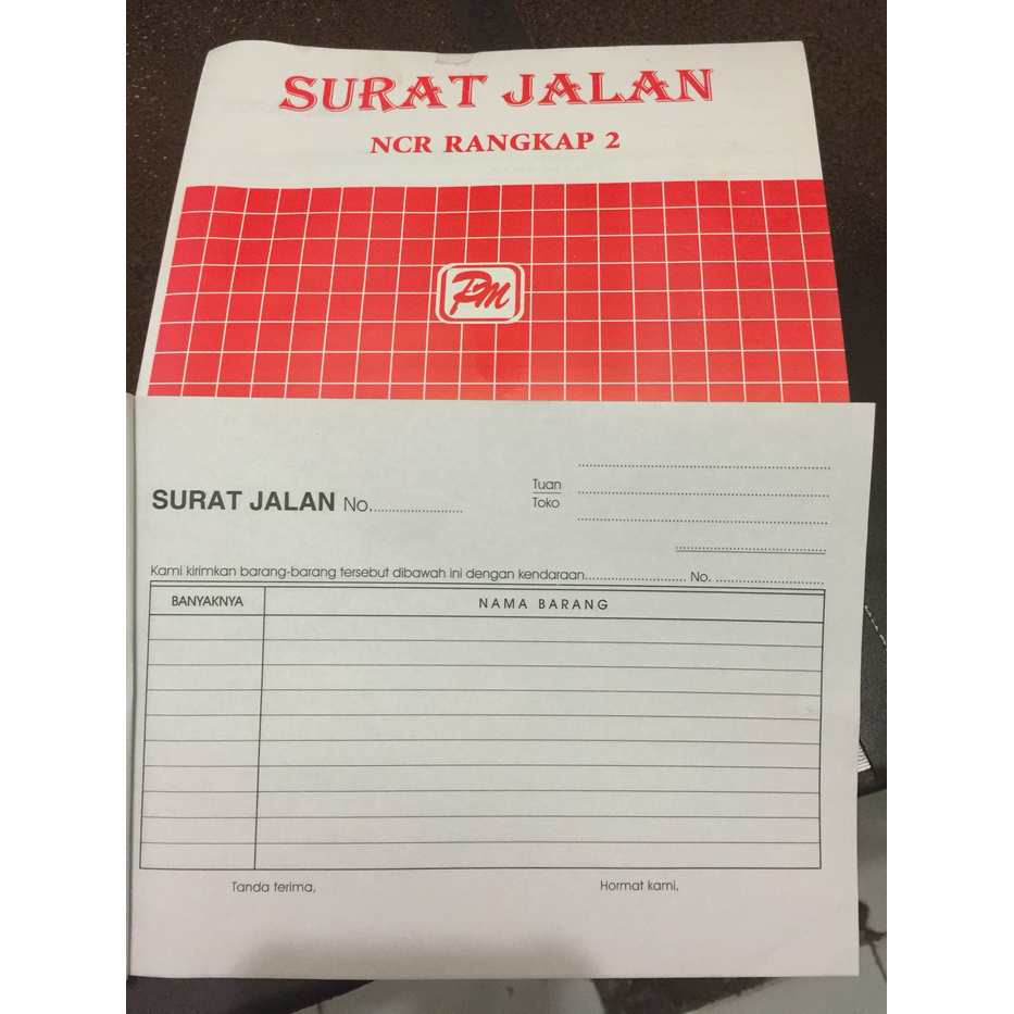 

A401Xjex Surat Jalan Rangkap 2 D501Cnf