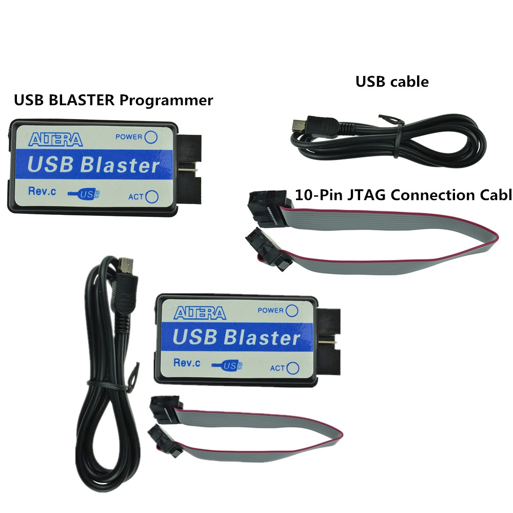 ✈【Fast/COD】✈ Kabel USB Blaster Programmer untuk FPGA CPLD JTAG Development Board