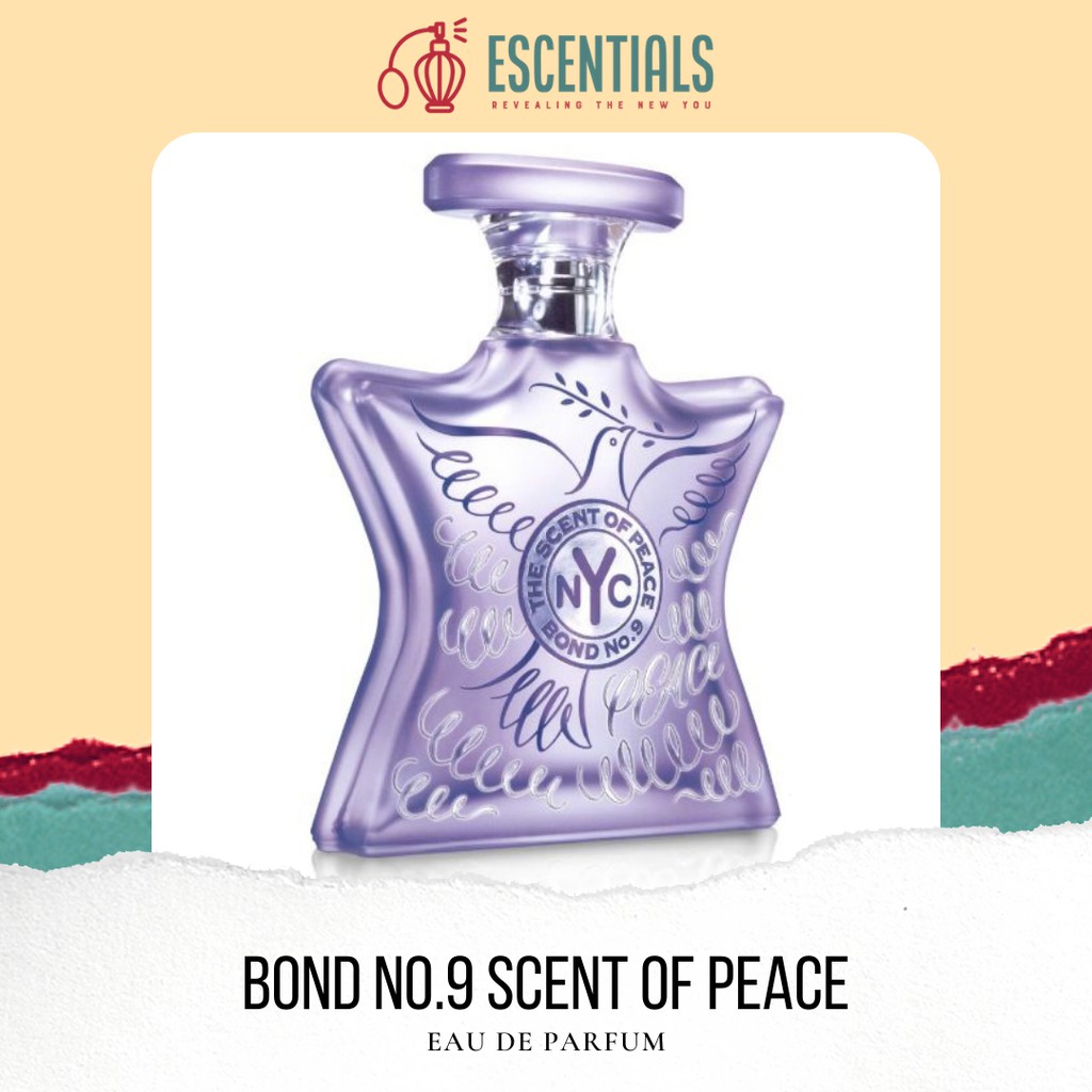 Scent of peace. The Scent of Peace Bond no 9. The Scent of Peace Bond no.