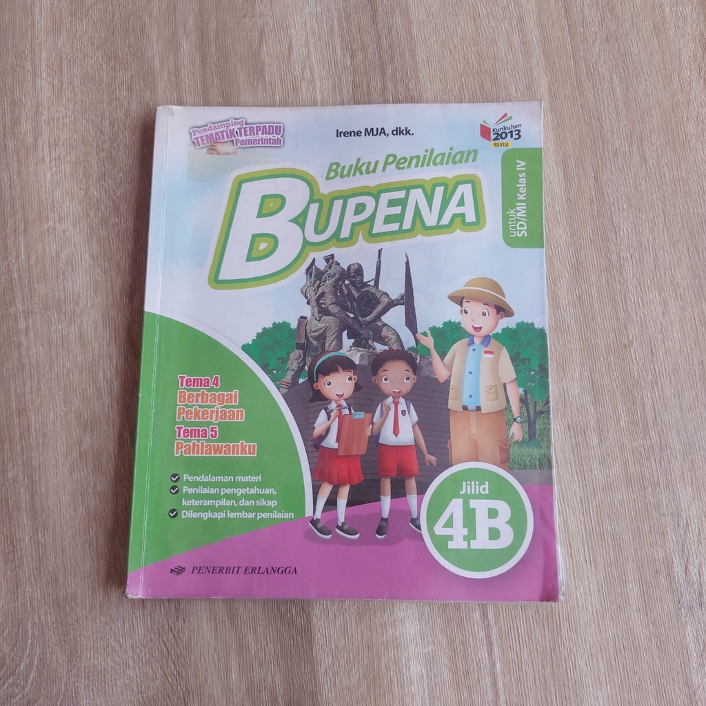 

Buku Penilaian Bupena untuk SD/MI kelas 6 jilid 4B