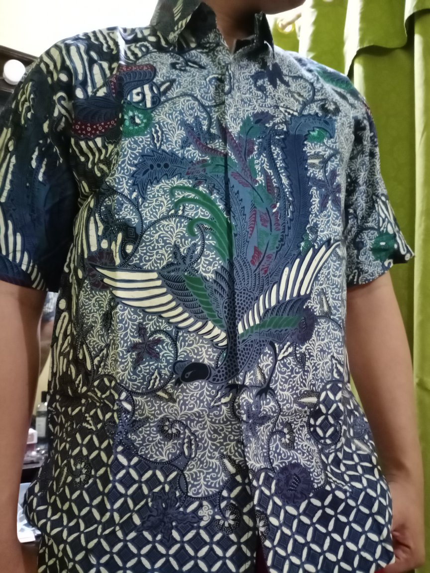 Dewari Kemeja Batik Pria Lengan Panjang Pendek Lapis Furing Katun Batik Solo Baju Batik Pria Panjang