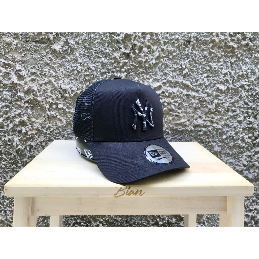 Jual Topi New Era Forty A Frame Trucker New York Yankees Camo Infill