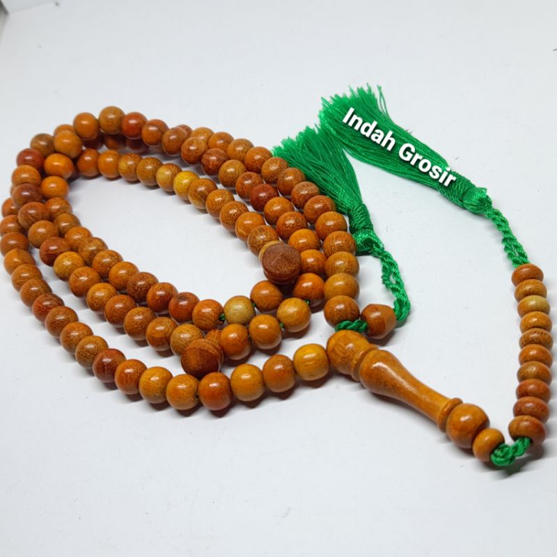 KALUNG TASBIH KAYU SECANG 8mm 99butir