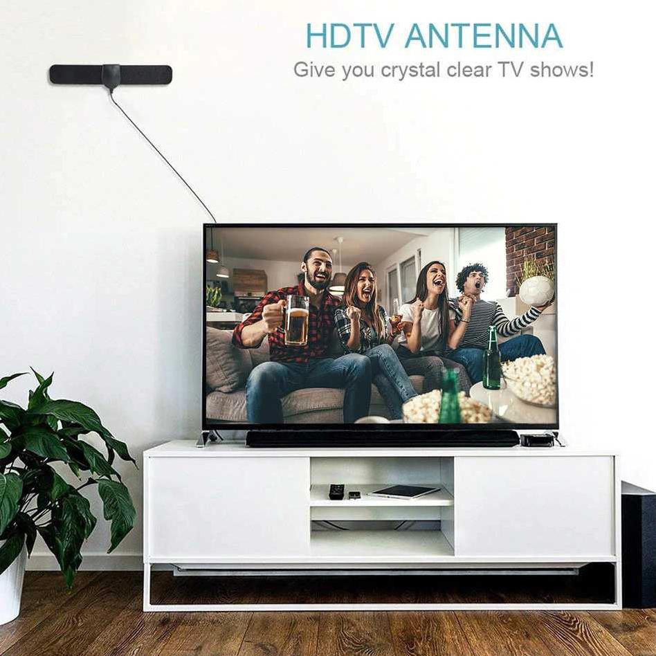 Big sale SIGNAL Antena TV Indoor Digital DVB-T2 High Gain 25dB Anten Netflix HBO Smart Android Cooca