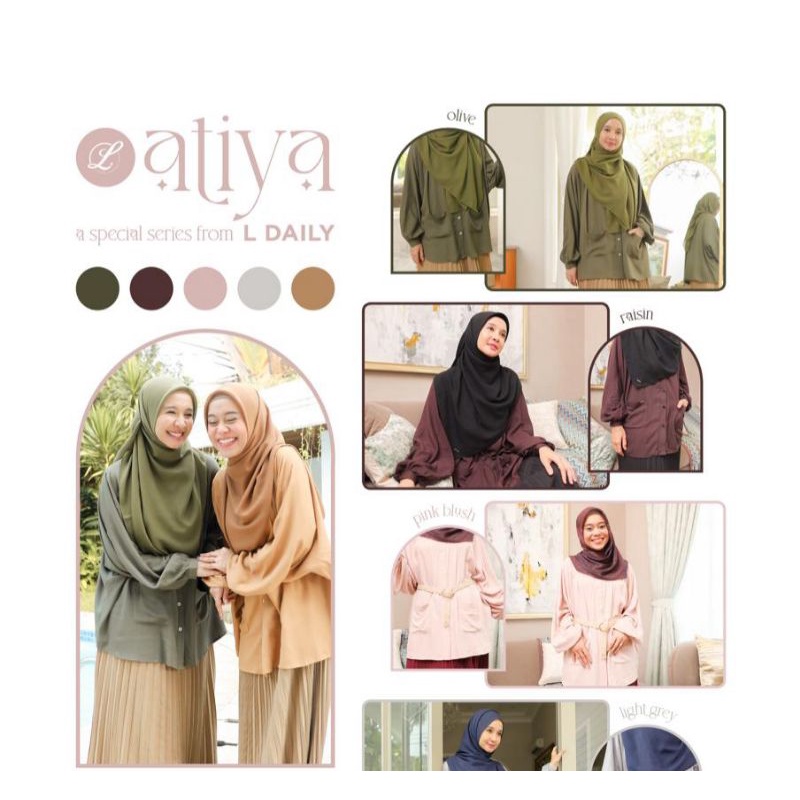 Atiya Shirt LbyLCB - L by Laudya Cythia Bella New Arrival